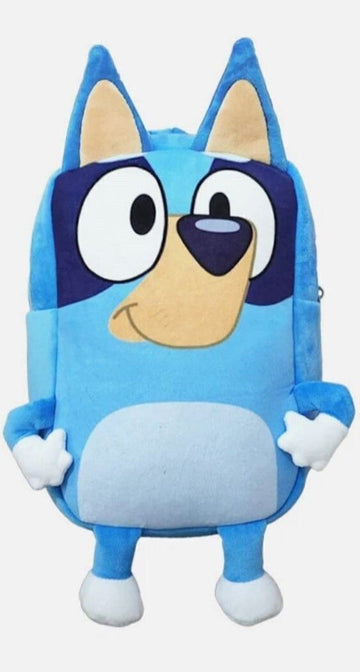 plush Bag,Soft Stuffed Animal Design,Bingo Family Kids School Backpack 10 L Backpack BRAND SAAVE