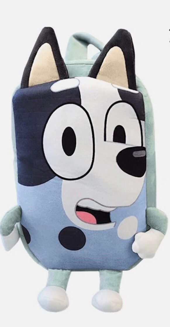 Cute plush Backpack, Soft Stuffed Animal Design, Kids School Bag 10 L Backpack