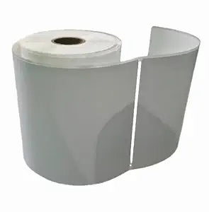 Prime 4x6 Direct Thermal Barcode Label Roll |400 Labels Courier Shipping Sticker Strong Permanent Adhesive Paper Label (White)