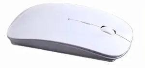 Wireless Bluetooth Mouse Rechargeable, Dual Mode Bluetooth 5.0 & 2.4G Wireless Mouse with USB Receiver, Silent Click, Slim Portable Optical Mouse for Laptop, PC, Tablet & Desktop