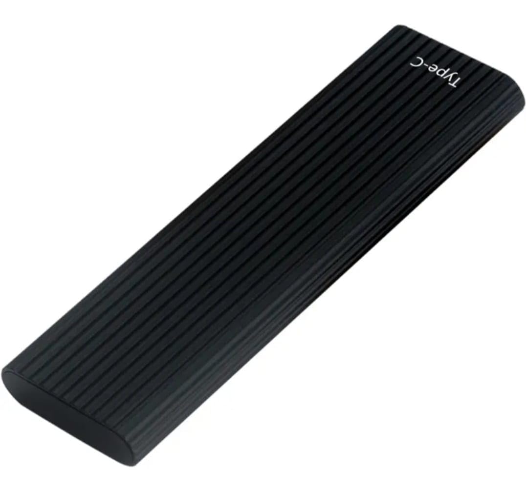 NVMe SSD Type-C, Aluminum M.2 NVMe SSD Case with USB-C High Speed Data Transfer, External SSD Enclosure with USB Cable & Screwdriver, Compatible with PC