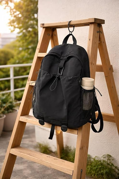 Unisex Lightweight Laptop Backpack 17.7L Waterproof Travel Backpack with Multiple Pockets, Large Capacity Casual Daypack for Office, College, School, Travel and Daily Use