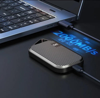 Portable External SSD, 20Gbps Speed, IP67 Waterproof, Multi-OS Compatible, 1TB Storage